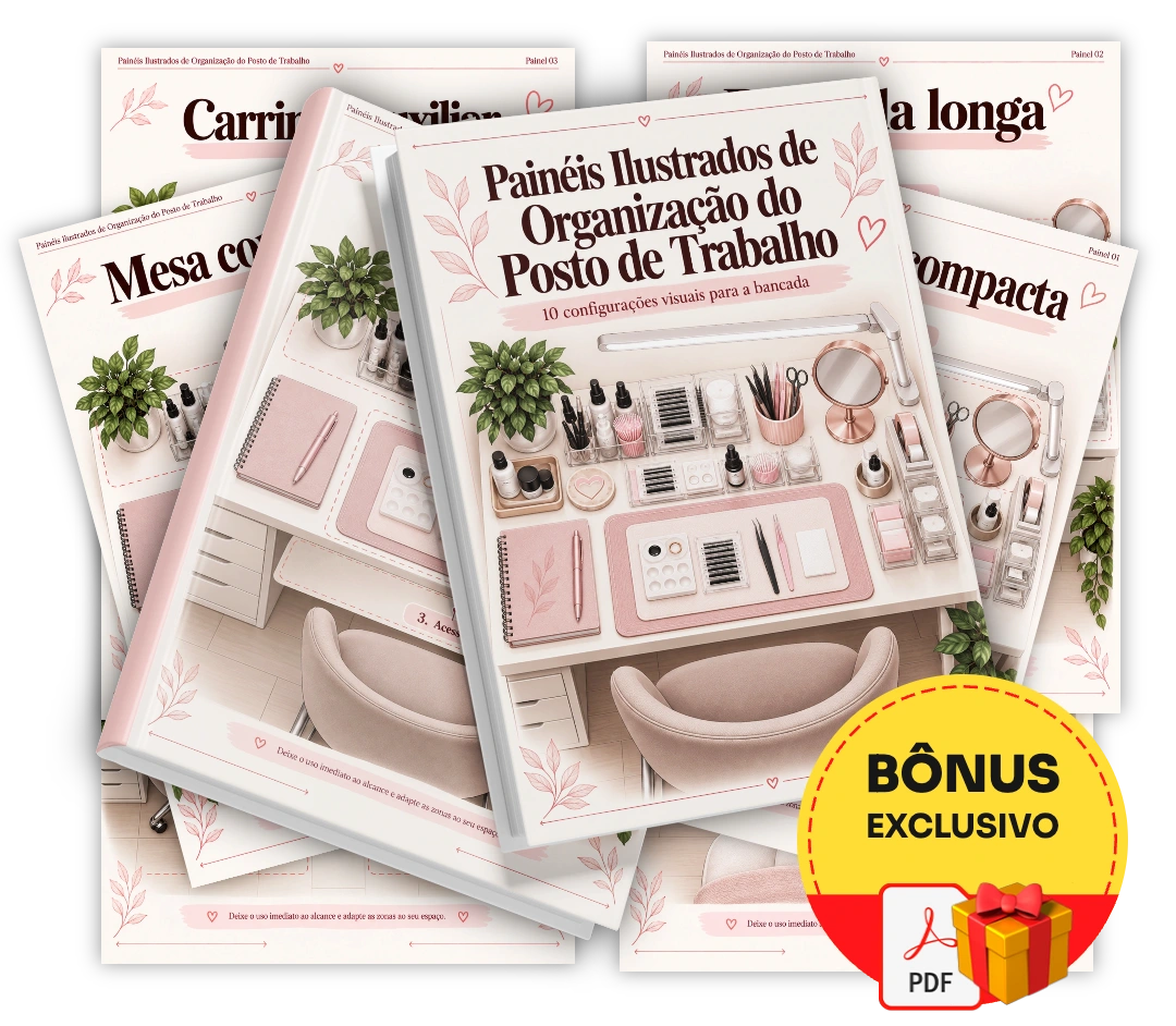 Painéis Ilustrados de Organização do Posto de Trabalho